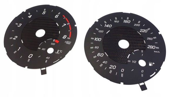 Moman 0089688090909 MERCEDES G-CLASS W463 для AMG, візерунок карбон, ЗАМІНА ЛІЧИЛЬНИКА Годинники
