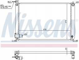 Nissens NIS 646829 Охолоджувачі води nissens 646829