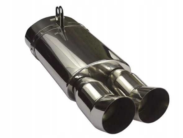 WM Sport 93800 Глушник кінцевий спортивний басовий універсальний wm sport 93800 2х90 вхід 60