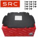 SRC 79.79.K2S + spinki ШУМОІЗОЛЯЦІЯ КАПОТА ДВИГУНА ОБШИВКА ІЗОЛЯЦІЯ + КЛІПСИ CITROEN C5 III (08-17)