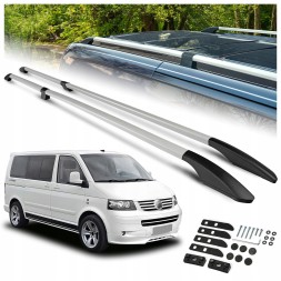 CHROMEMASTER OM-RR-D0037L-002 Поздовжні рейлінги багажника для VW MULTIVAN V T5 2003-2015 LONG | ДОВГИЙ