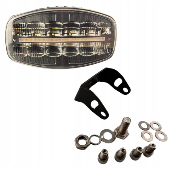 LEDpro LP 01.006 Світлодіодна фара дальнього світла full led 12v 24v 5800 лм двофункціональна ip67