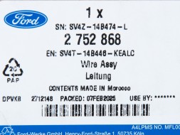 Ford OE SV4T-14B446-KEALC Пучок бампера переднього куга 24-24 ford oe