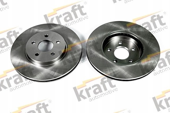 Kraft Automotive 6002175 + 6042210 FORD MONDEO MK3 Крафт передні колодки + диски FORD MONDEO MK3 III 3