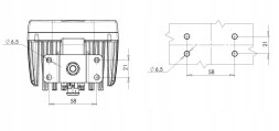 WAŚ Робоча лампа WAŚ w130/w130-1214