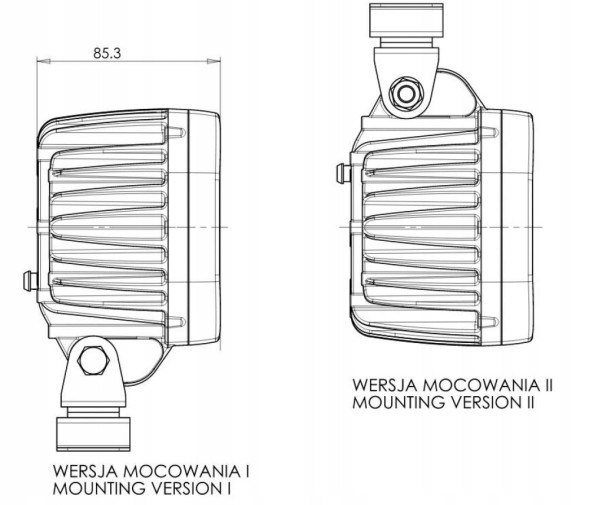 WAŚ Робоча лампа WAŚ w130/w130-1214