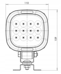 WAŚ Робоча лампа WAŚ w130/w130-1214