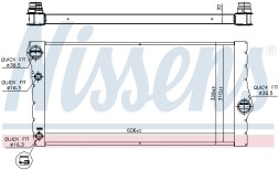 60769 NISSENS Радіатор системи охолодження