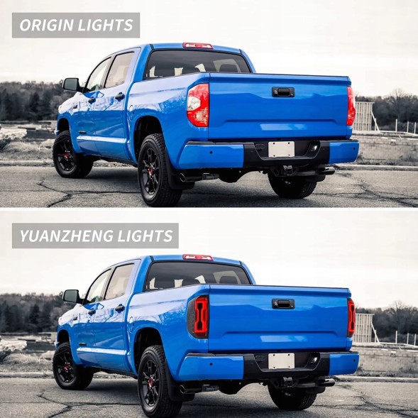 VLAND 81P591-3 mhm Задні ліхтарі повний комплект Full Led Тюнінг Чорні Європа Toyota Tundra II 2 xk50 2013-21