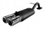 Китай ULT-TN-11025 ULTER глушник TOYOTA Yaris I 1999-2005 ХЕТЧБЕК 1.0i 50kW
