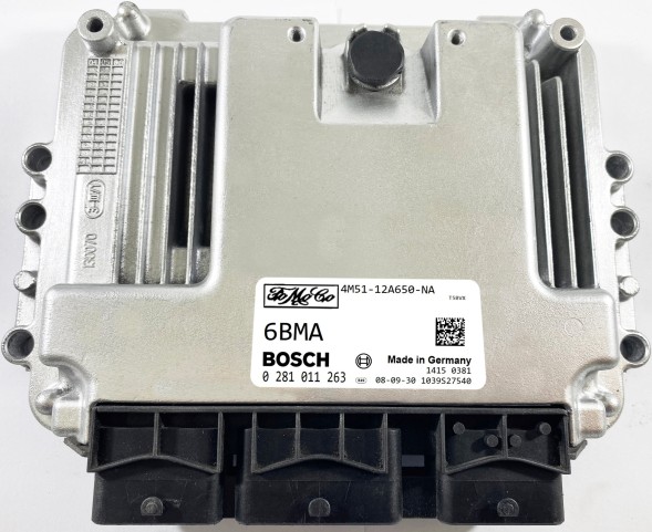 Peugeot OE 4M51-12A650-NA 0281011263 КОМП'ЮТЕР ДРАЙВЕР 9661773380 0281011863 CITROEN C4 1.6HDI