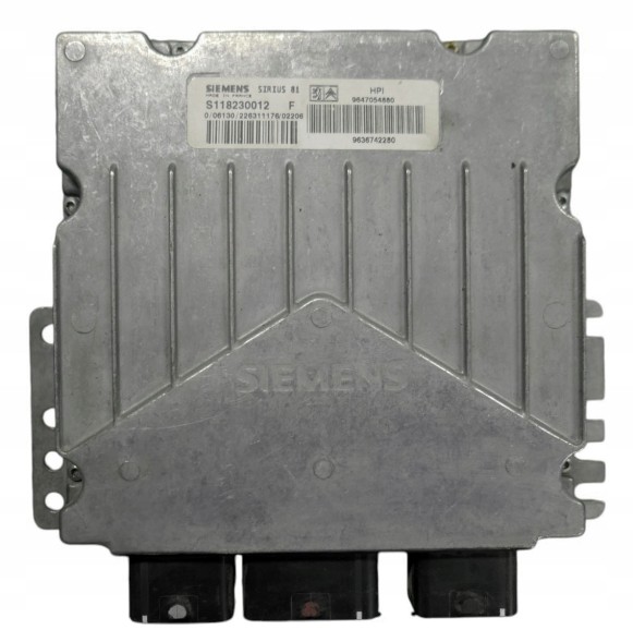 Citroen OE S118230012F 9647054880 КОМП'ЮТЕР ДВИГУНА CITROEN C5 9647054880