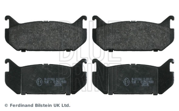 ADM54293 BLUE PRINT Комплект гальмівних колодок з 4 шт дисків