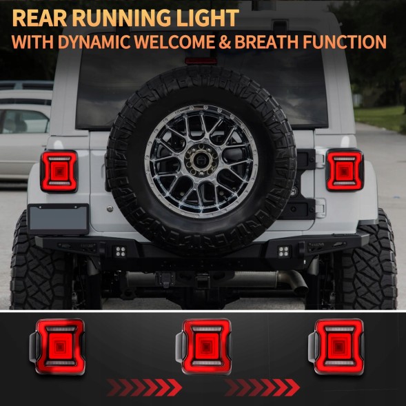 VLAND ZCR1988ASET ЗАДНЯ ЛАМПА ДЛЯ JEEP WRANGLER JL 2018-