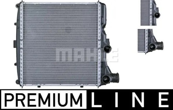 Mahle CR 782 000P Охолоджувач води cr 782 000p mahle porsche 911 ві