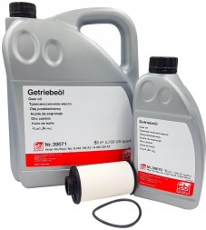 CHINA Febi Febi фільтр + масло 6л для коробки dsg vw passat b6 b7 b8 cc