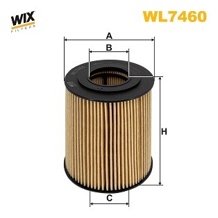 WL7460 WIX FILTERS Фільтр оливи
