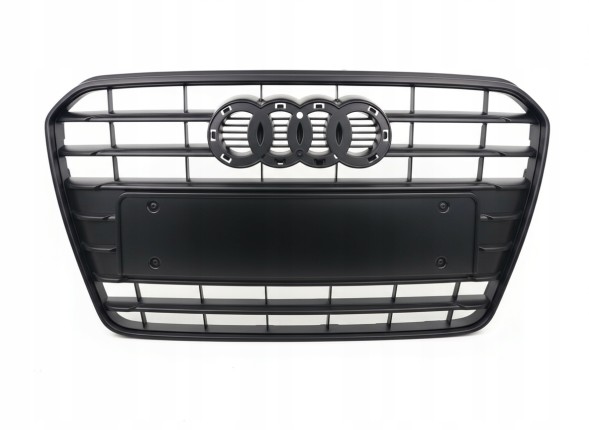 PA 8T0853651K РЕШІТКА-АТРАПА GRILL AUDI A5 8T0 LIFT 2011 2012 2013 2014 2015 ПОВНІСТЮ ЧОРНА МАТОВА