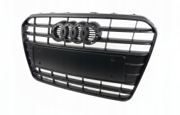 PA 8T0853651K РЕШІТКА-АТРАПА GRILL AUDI A5 8T0 LIFT 2011 2012 2013 2014 2015 ПОВНІСТЮ ЧОРНА МАТОВА