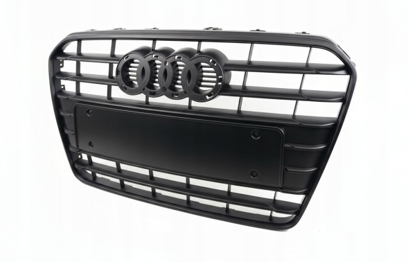 PA 8T0853651K РЕШІТКА-АТРАПА GRILL AUDI A5 8T0 LIFT 2011 2012 2013 2014 2015 ПОВНІСТЮ ЧОРНА МАТОВА