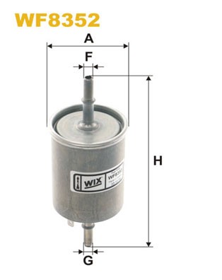 WF8352 WIX FILTERS Фільтр палива