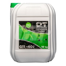 QT5624010 QT OIL Антифриз QT MEG EXTRA 40 G11 зелений 10кг