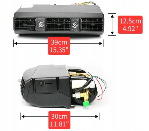 CHINA MAŁY parownik klimatyzacji uniwersalny 24 v Випарник кондиціонера 24v універсальний greg-car