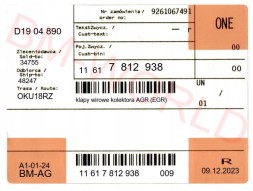 BMW OE 11617812938 Нові оригінальні oe bmw вихрові заслінки колектора egr bmw n47 з асо