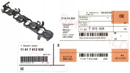 BMW OE 11617812938 Нові оригінальні oe bmw вихрові заслінки колектора egr bmw n47 з асо