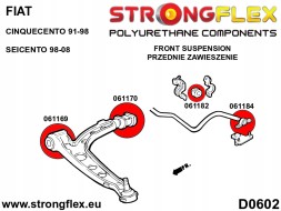 Strongflex 5902553519297 Комплект підвіски - Fiat Cinquecento (91-98)