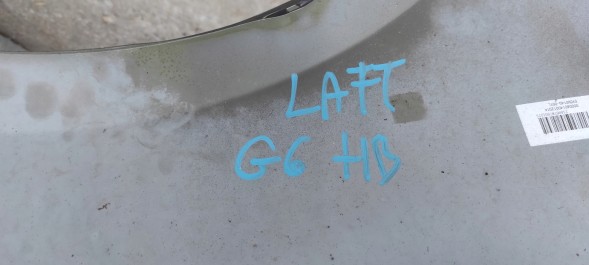 Polcar BŁOTNIK LEWY VOLKSWAGEN GOLF 6 HB LA7T RYSKI БРИЗКОВИК ЛІВИЙ VOLKSWAGEN ГОЛЬФ 6 HB LA7T РИЗЬКИЙ