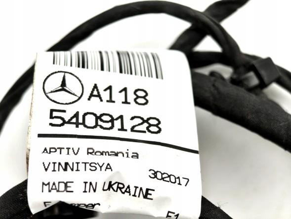 Mercedes-Benz OE A1185409128 ПРОМІНЬ КАБЕЛЬ ДАТЧИКІВ ПАРКУВАННЯ PDC ПЕРЕДНІЙ MERCEDES CLA 45 AMG C118 W118