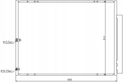 Nissens 86219582 NIS Nis940297 охолоджувач кондиціонера (з осушувачем) le + помічник водія #33