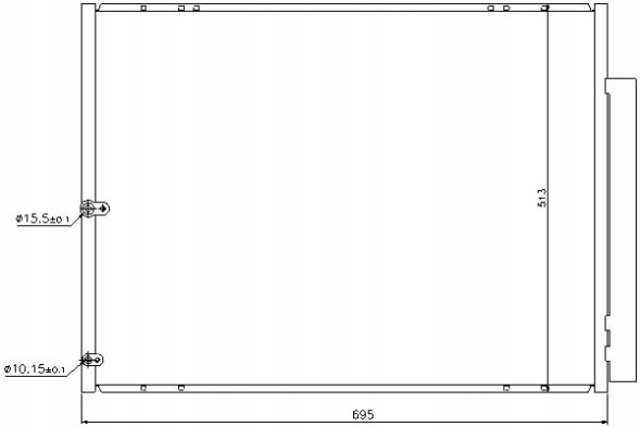 Nissens 86219582 NIS Nis940297 охолоджувач кондиціонера (з осушувачем) le + помічник водія #33