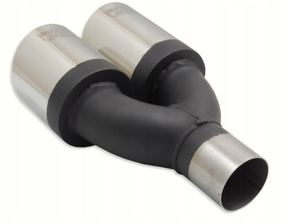 Ulter-Sport N2-90-1*P Подвійний круглий глушник 90 мм ПРАВИЙ
