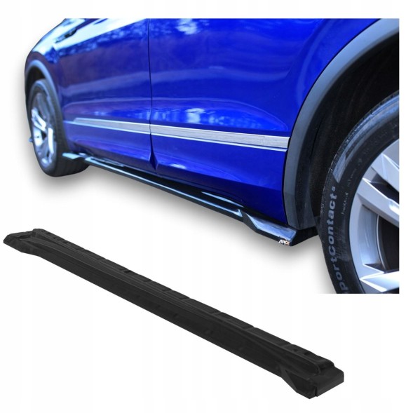 Proteile ASS014 ПОРОГИ БОКОВІ НАКЛАДКИ AERO VW TIGUAN R R-LINE MK2 LIFT 20-24