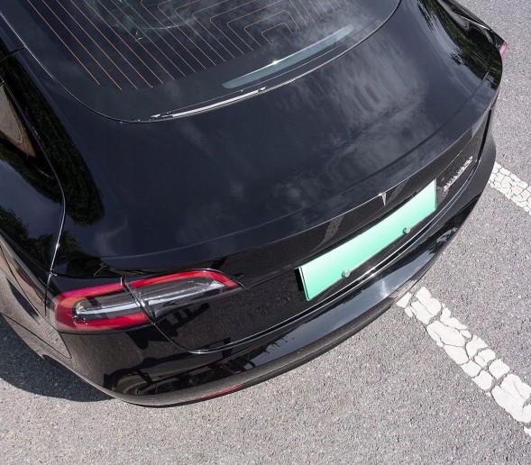 Китай 0000000 ПОВІТРЯНИЙ СПОЙЛЕР TESLA MODEL 3, ГЛЯНЦЕВО-ЧОРНИЙ
