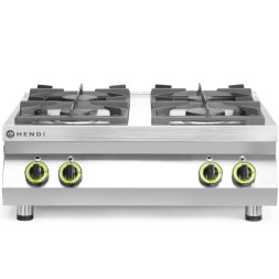 Китай WEW-SC-HP-1008645 Газова плита Hendi 4 конфорки 2x6кВт 2x3.5кВт Гастрономія CE