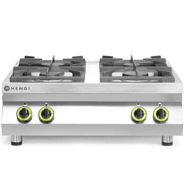 Китай WEW-SC-HP-1008645 Газова плита Hendi 4 конфорки 2x6кВт 2x3.5кВт Гастрономія CE