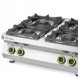 Китай WEW-SC-HP-1008645 Газова плита Hendi 4 конфорки 2x6кВт 2x3.5кВт Гастрономія CE