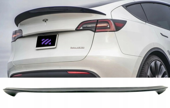 Китай Карбоновий спойлер Лоток Tesla Model Y