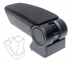 Rati V05222A Підлокітник Armster 3, Toyota Yaris, 2014-2020, тканина