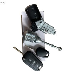 Китай NOWA STACYJKA ZAMEK WKŁADKA DO DRZWI KOMPLET ZESTAW POD TEN SAM KLUCZYKI PILOT CITROEN C5 III RW 2008- 2009 2010 2011 2012 2013 2014 2015 2016 2017 18 НОВИЙ ЗАМОК ДВЕРЕЙ ЗАМКОВИЙ МЕХАНІЗМ З КЛЮЧАМИ ТА ПУЛЬТОМ CITROEN C5 III 3 RW 2008-