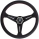 Nardi 6069.35.2093 Оригінальний шкіряний руль Nardi Deep Corn Black