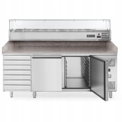 Китай WEW-SC-HP-1002466 Холодильний стіл Hendi 232842 2-дверний 202см Гранітна стільниця Гастрономія