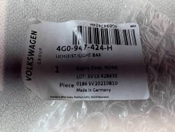 Audi OE 4G0947424H pmi150921 НАКЛАДКА НА ПОРІГ ПРАВА ЗАДНЯ AUDI A6 S6 C7 4G0947424H