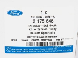 Ford OE HG9Q-19A216-AA 2.0 Diesel panther направляючий ролик ременя