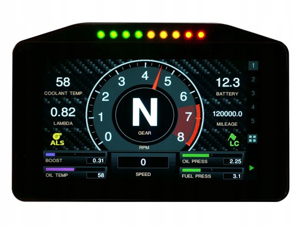 OGC RWD-00000001 Дисплей DASH 7" RWD Power CAN