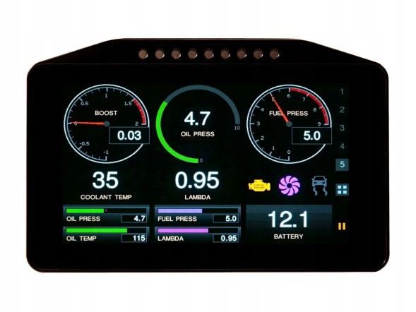 OGC RWD-00000001 Дисплей DASH 7" RWD Power CAN