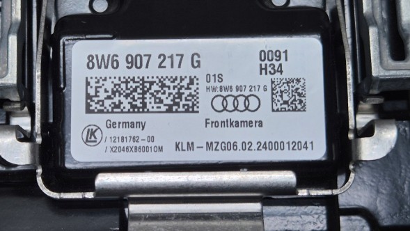Audi OE KAMERA PRZEDNIEJ SZYBY AUDI A5 F5 B9 8W6 Камера для лобового скла, модуль системи допомоги руху по смузі для Audi A5 F5 8W6 OE 8W6907217G Оригінал. НОВА!!